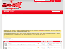 Tablet Screenshot of forotransportes.com